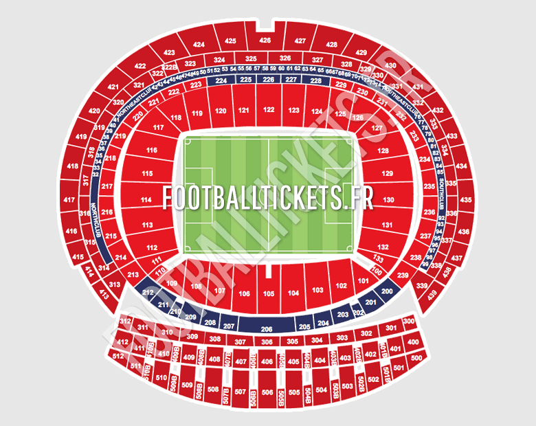 Estadio Metropolitano plan du stade