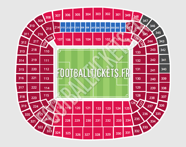 Allianz Arena plan du stade Allianz Arena plan du stade