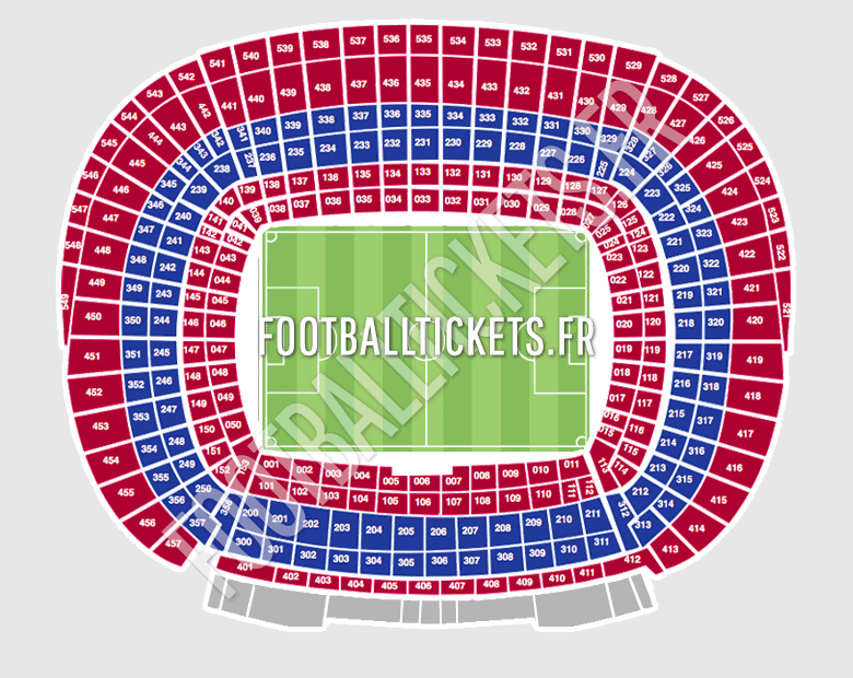 Spotify Camp Nou plan du stade Spotify Camp Nou plan du stade