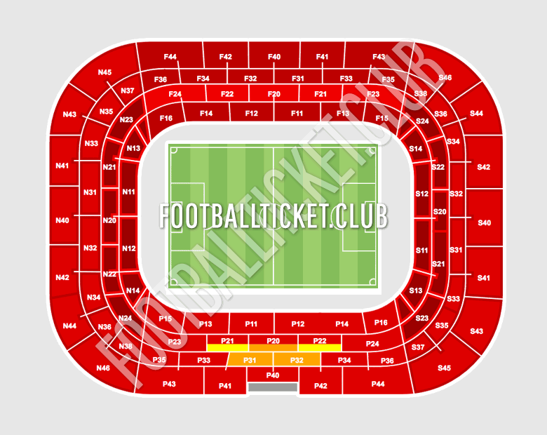 Estadio Sánchez-Pizjuán seating plan Estadio Sánchez-Pizjuán seating plan
